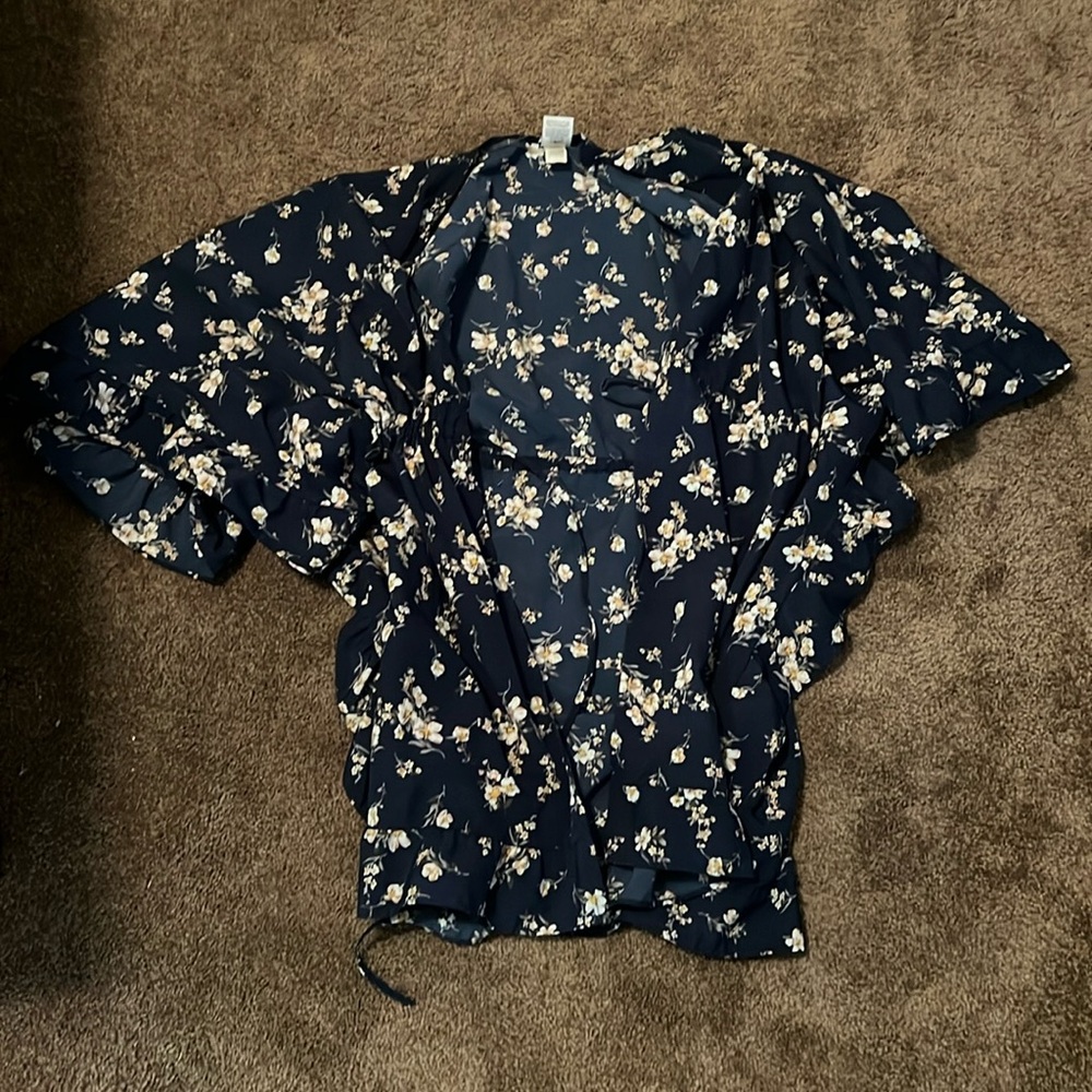 Flowery kimono